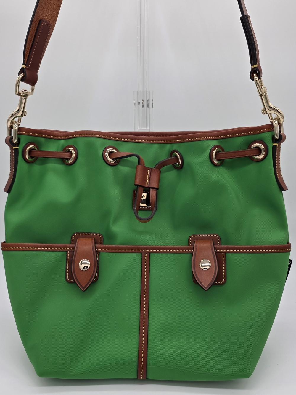 Dooney & Bourke Lime Green Nylon Tote